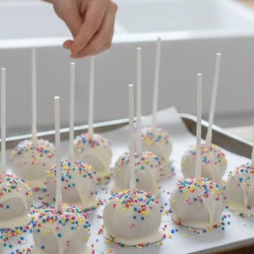 Step 6: Cool the Cake Pops Step 6: Cool the Cake Pops