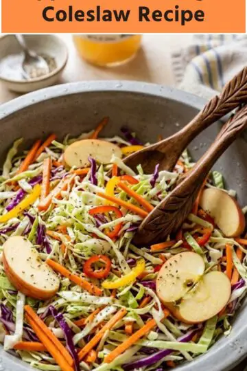 Apple Cider Vinegar Coleslaw Recipe