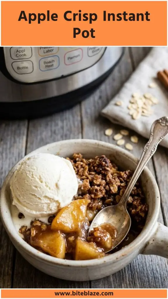 Apple Crisp Instant Pot Apple Crisp Instant Pot