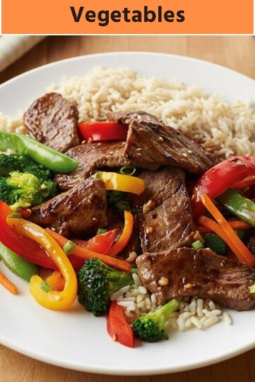 Asian Beef And Vegetables