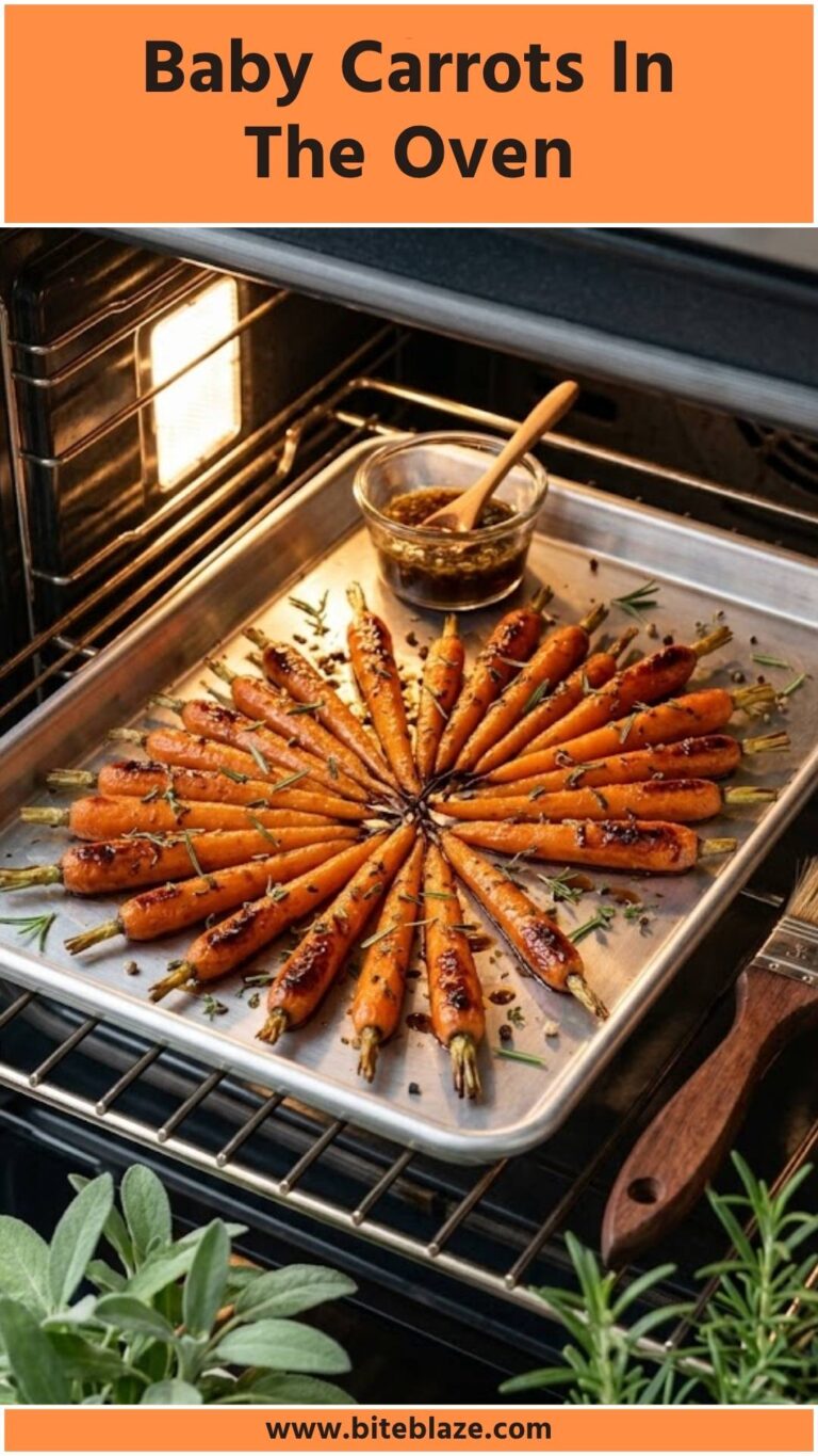Baby Carrots In The Oven