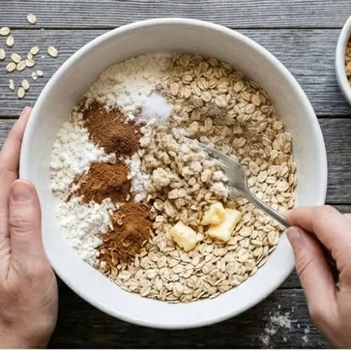 Step 1: Prepare the Crumb Topping Step 1: Prepare the Crumb Topping