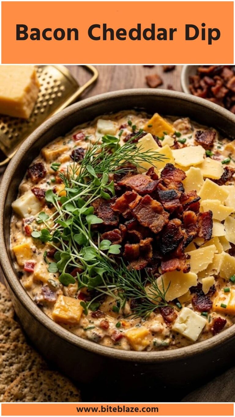 Bacon Cheddar Dip