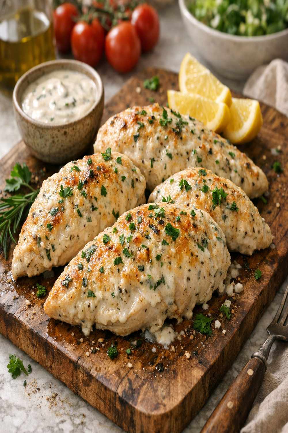 Baked Ranch Chicken Without Breadcrumbs Recipe