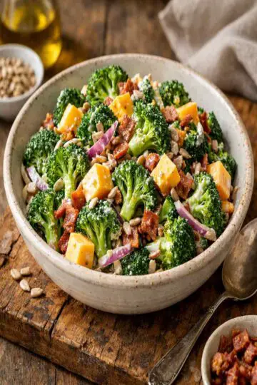 Broccoli Cheese Salad Recipe