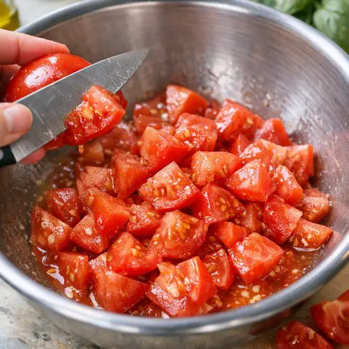 Step 1: Prepare Your Tomato Mixture (Make This First)