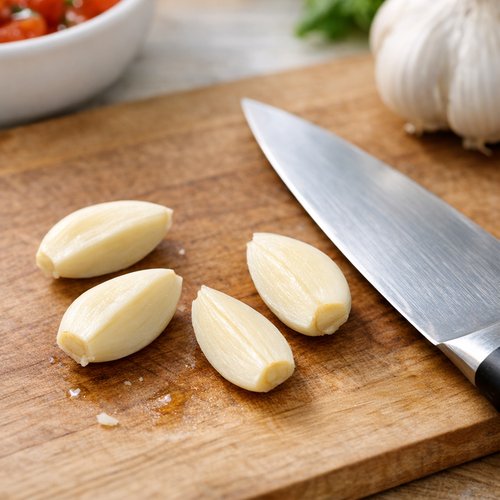 Step 2: Prepare the Garlic (Do This While Tomatoes Rest)