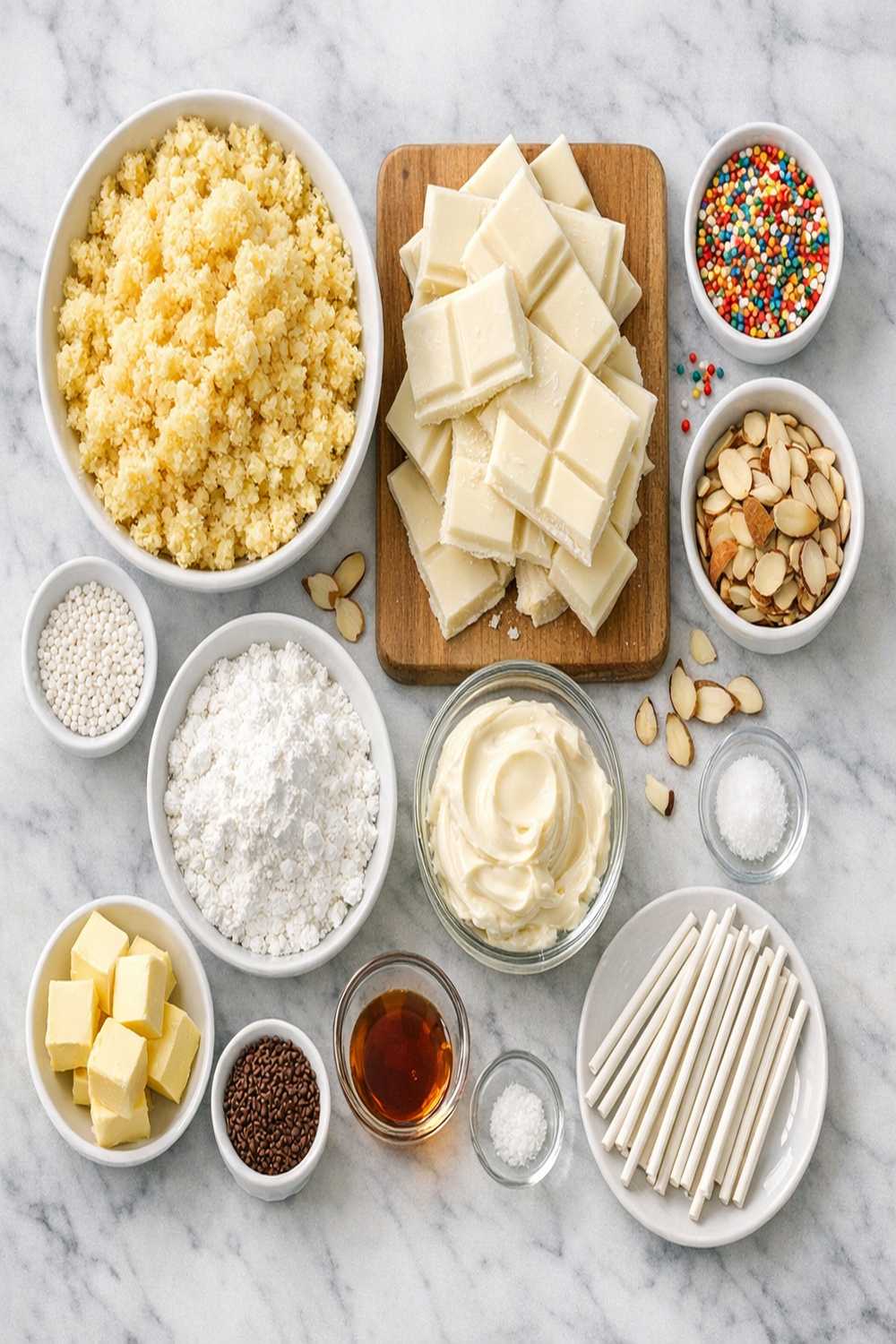 Cake Pops With Almond Bark Recipe ingredients