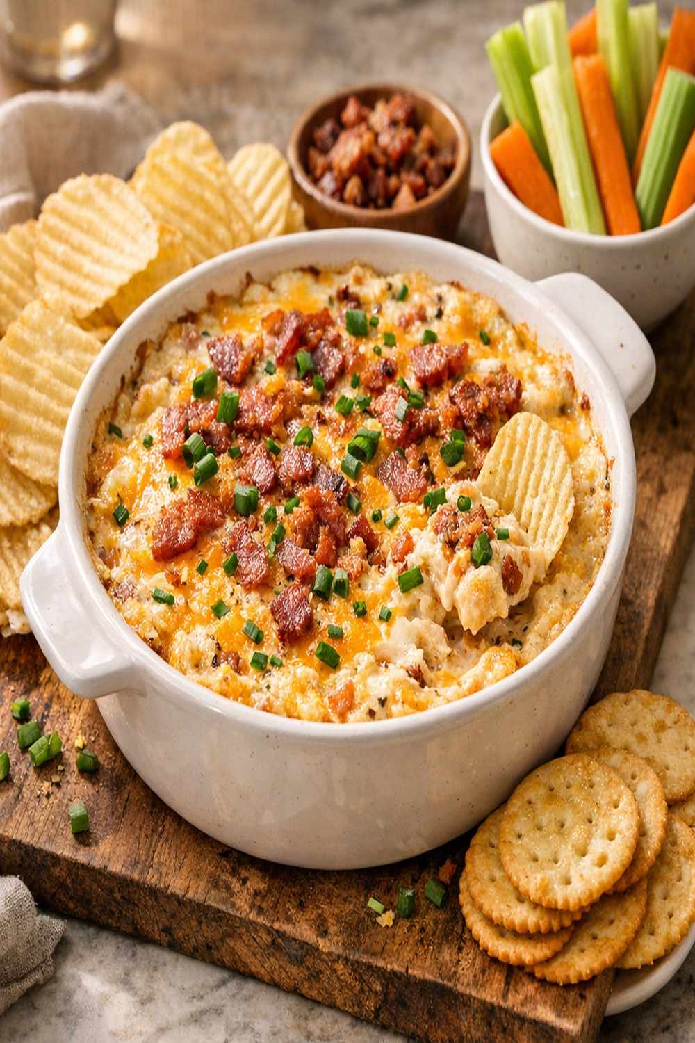 Cheddar Bacon Dip Recipe