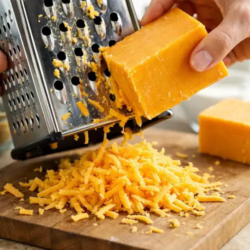 Step 3: Shred Your Cheese Fresh