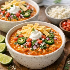 Cheesy Enchilada Soup Recipe step 6