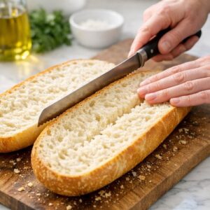 Cheesy French Bread Recipe step 2