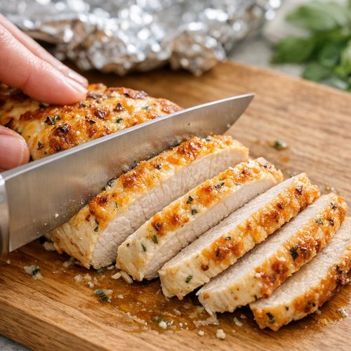 Step 5: Slice the Chicken and Plate