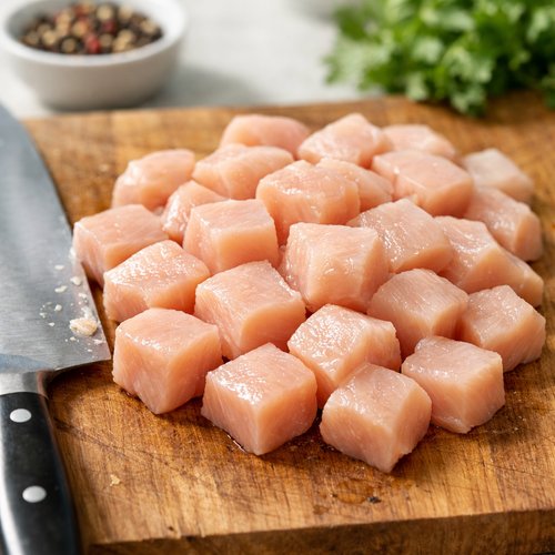 Step 2: Cut Your Protein Into Uniform Pieces