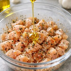 Chicken Bites Air Fryer Recipe step 3