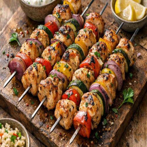 Chicken Kabobs In Oven Recipe