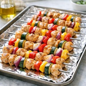 Chicken Kabobs In Oven Recipe step 4