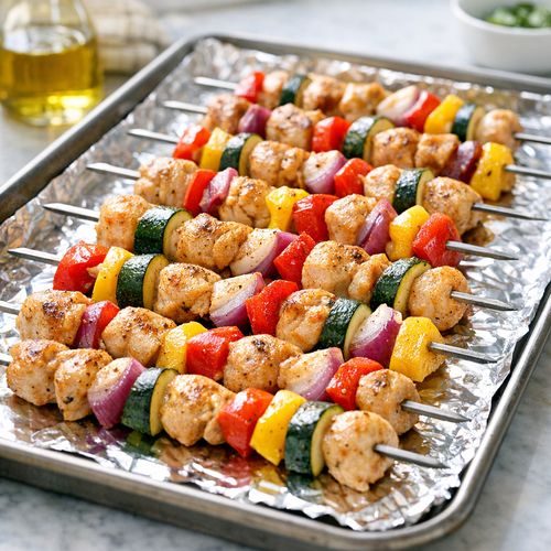 Step 4: Thread Your Skewers with Strategic Spacing