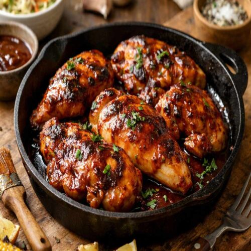 Stovetop Barbecue Chicken Recipe