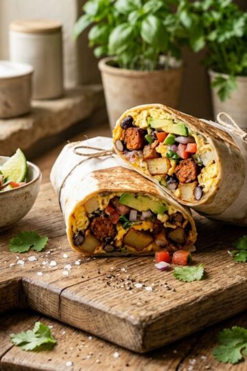 Chorizo And Potato Burrito Recipe