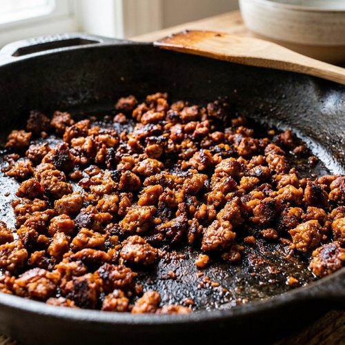 Step 1: Cook the Chorizo Until Deeply Browned and Fragrant