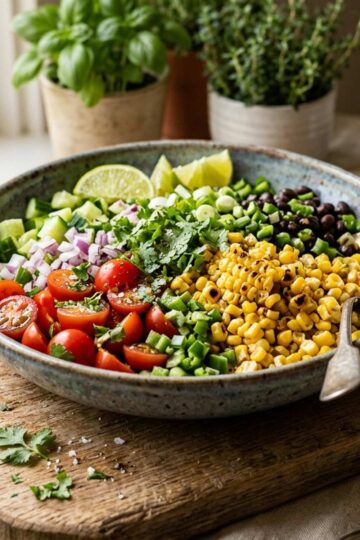 Corn Salad No Mayo Recipe