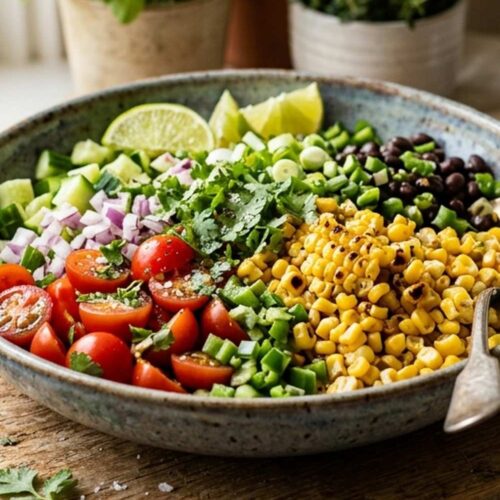 Corn Salad No Mayo Recipe
