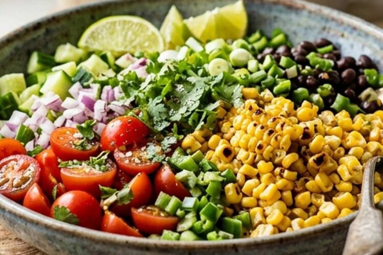 Corn Salad No Mayo Recipe
