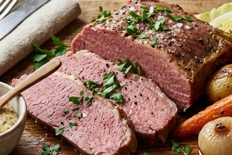 Corned Beef In Oven Slow Cooked Recipe