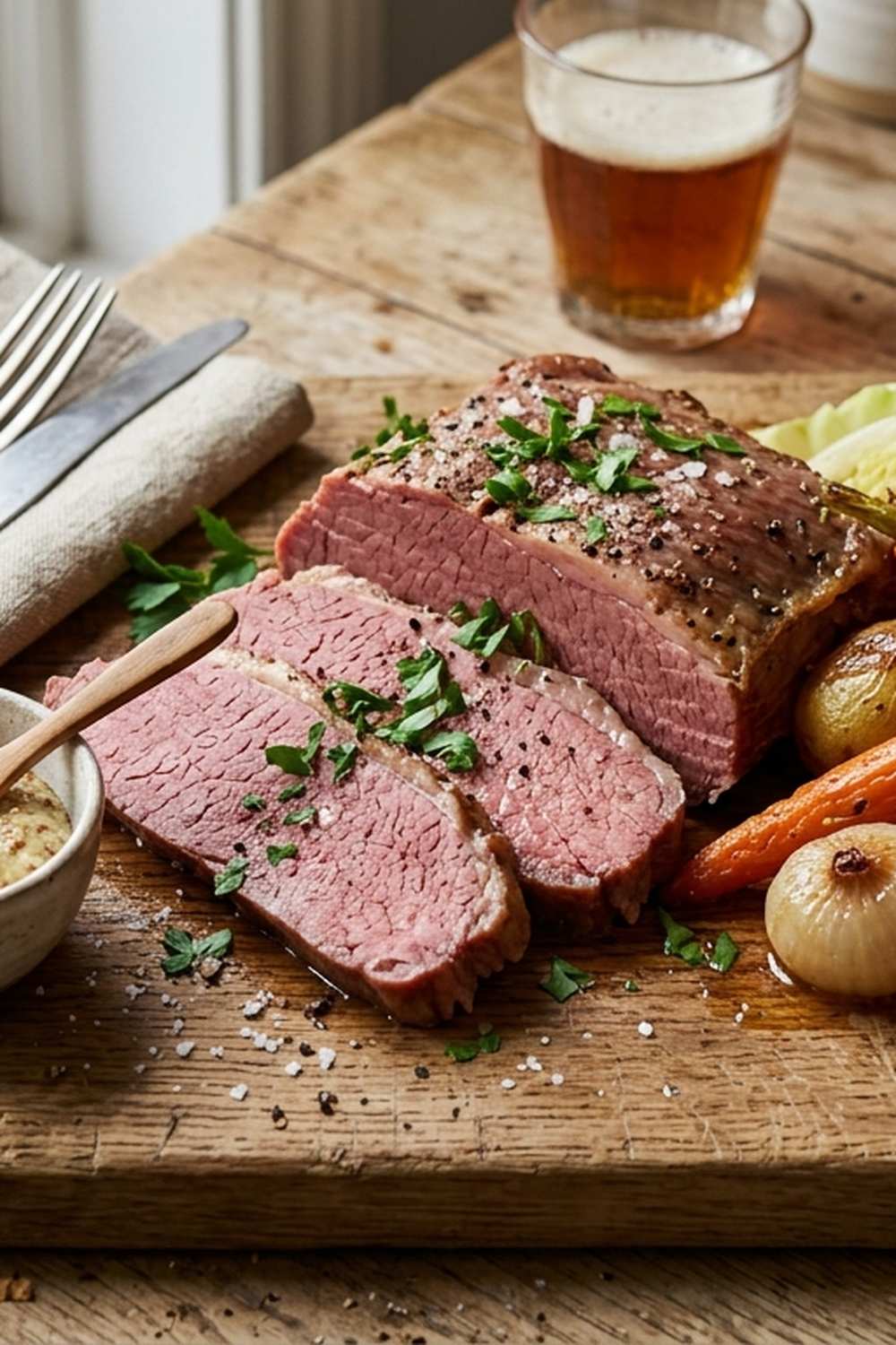 Corned Beef In Oven Slow Cooked Recipe