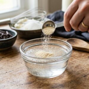 No Bake Chocolate Cherry Cheesecake Family Recipe step 2