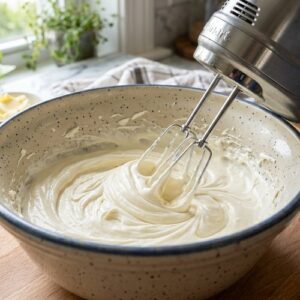 No Bake Chocolate Cherry Cheesecake Family Recipe step 4